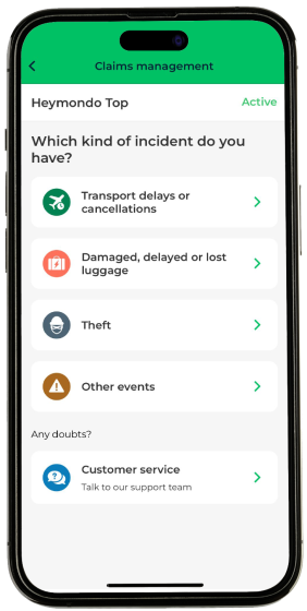 Travel insurance App