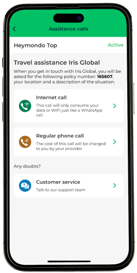 Travel insurance App