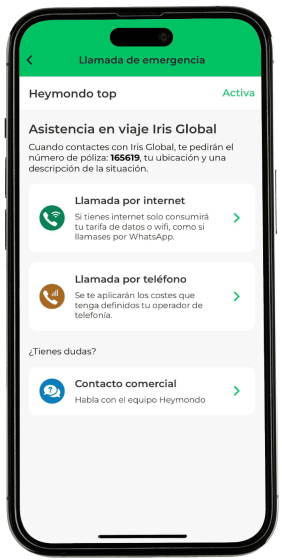 seguro viaje App